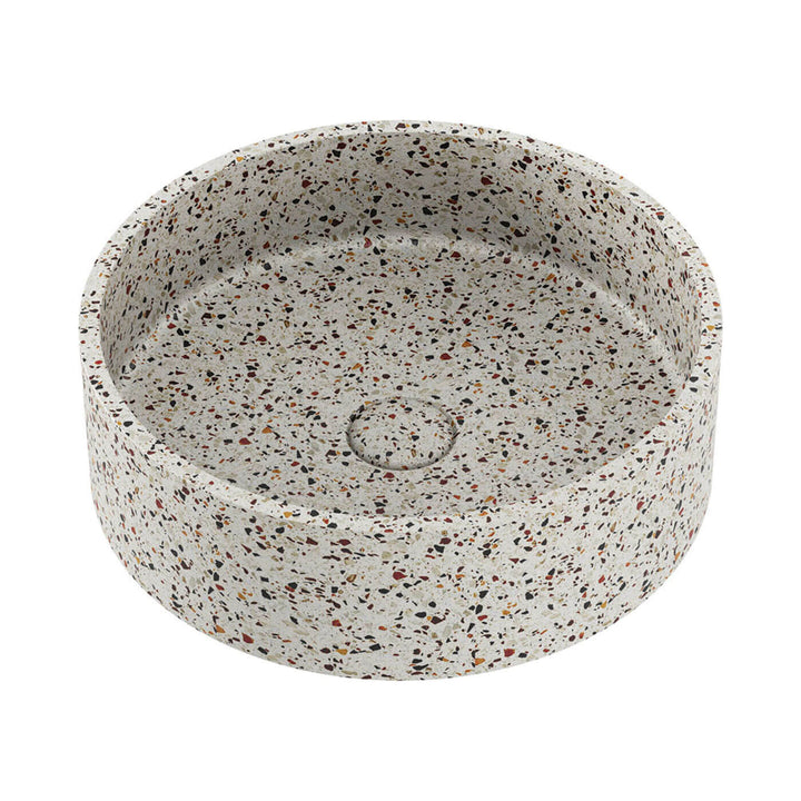 Jada Round Concrete Above Counter Basin 390mm