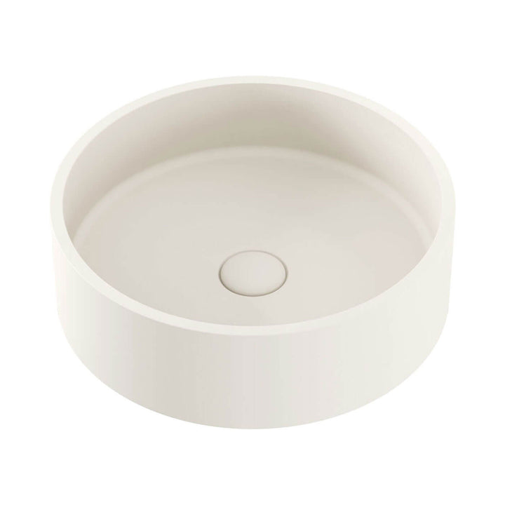 Jada Round Concrete Above Counter Basin 390mm