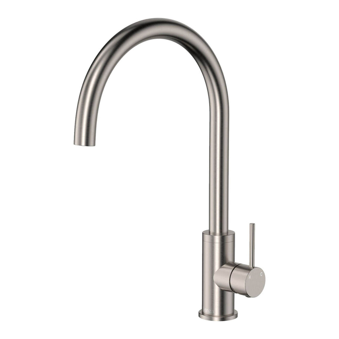 Kaya Pin Handle Gooseneck Sink Mixer