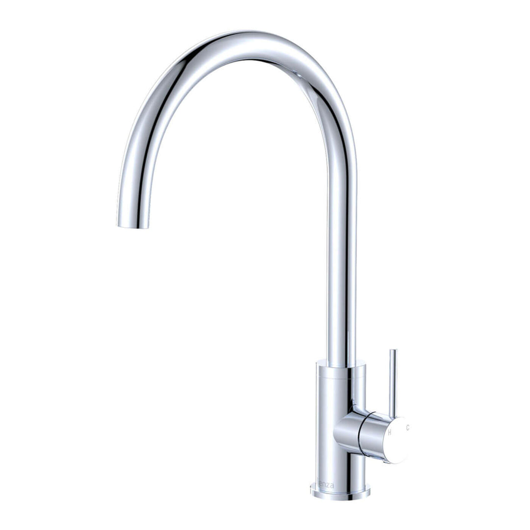 Kaya Pin Handle Gooseneck Sink Mixer