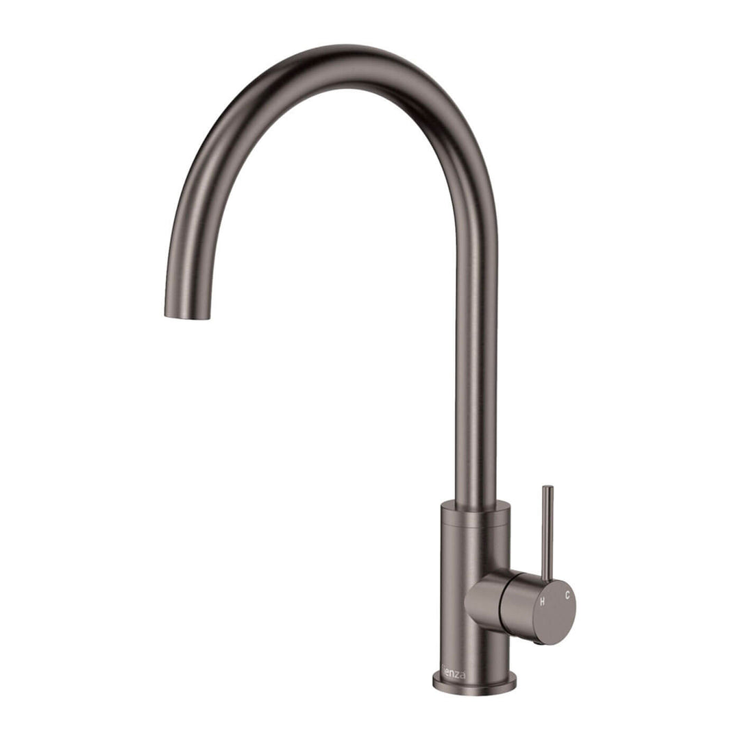 Kaya Pin Handle Gooseneck Sink Mixer