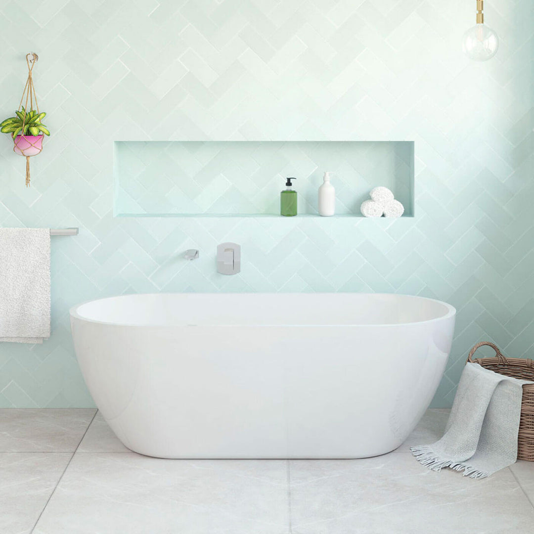 Koko Freestanding Curved Bathtub 1500-1680mm