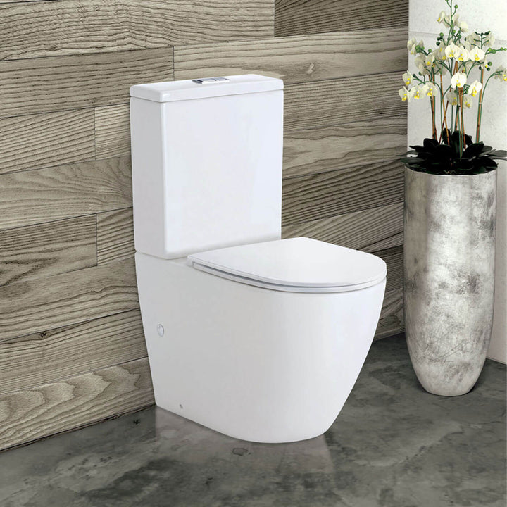 Koko Egg Shape Rimless Tornado Flush Toilet