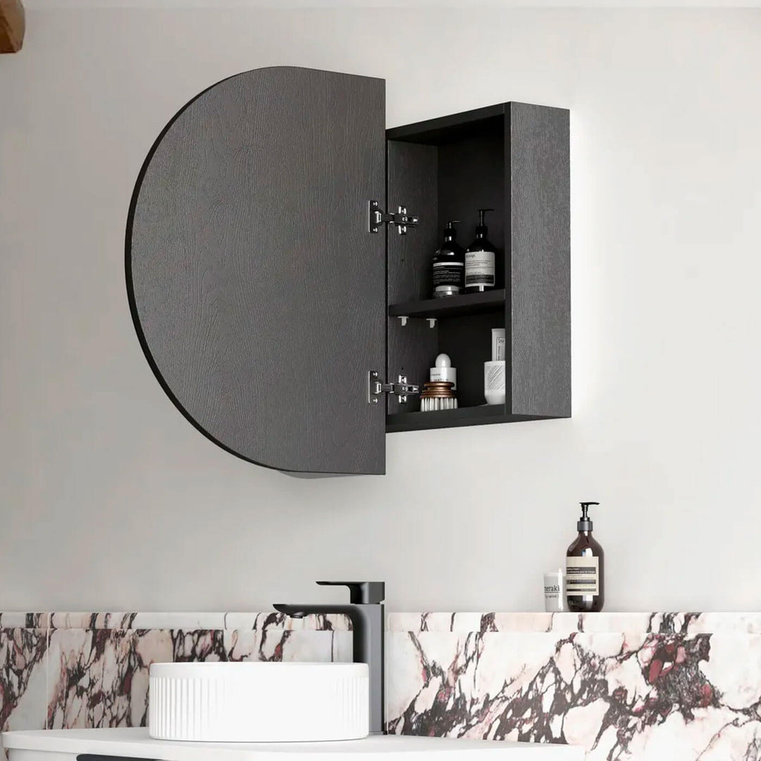 LED Bondi Curved Mirror Shaving Cabinet 900-1800mm