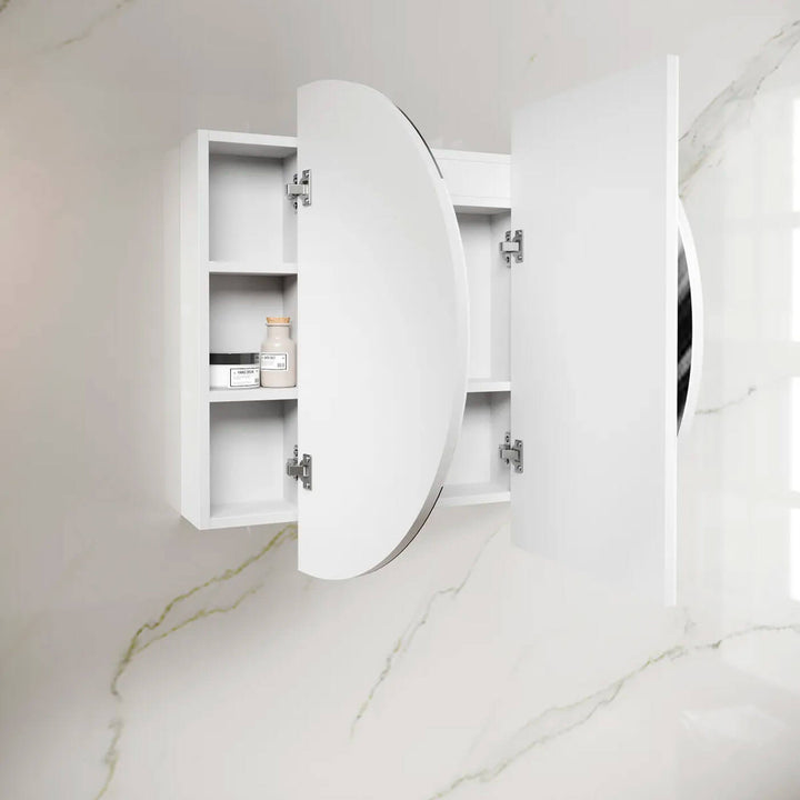 LED Bondi Curved Mirror Shaving Cabinet 900-1800mm