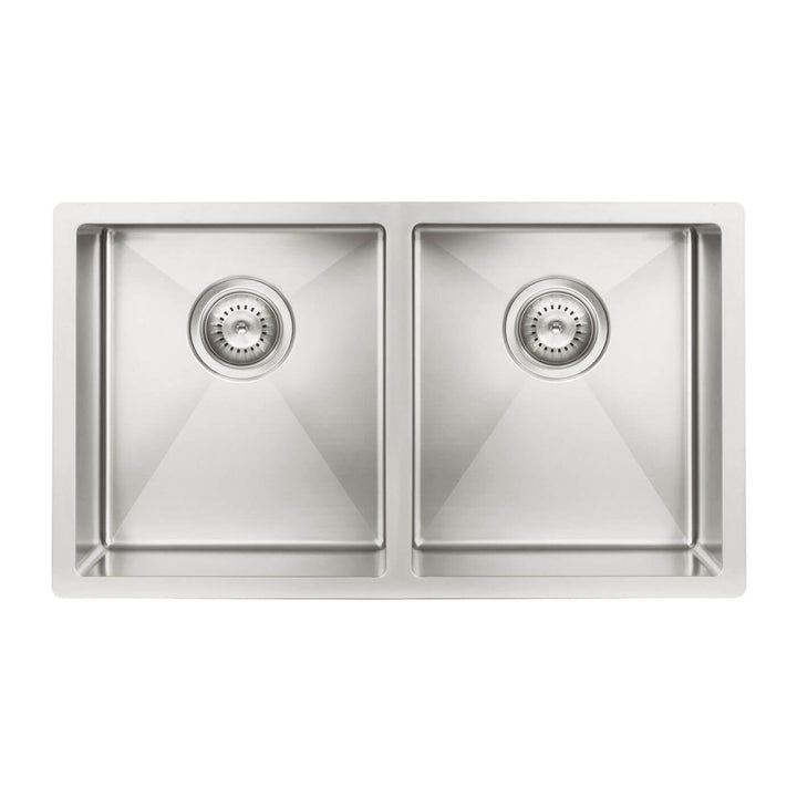 Lavello Double Bowl Stainless Steel Sink 760x440x200mm