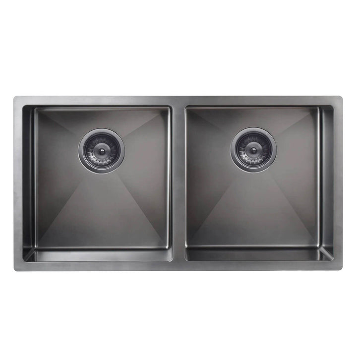 Lavello Double Bowl Stainless Steel Sink 860x440x200mm