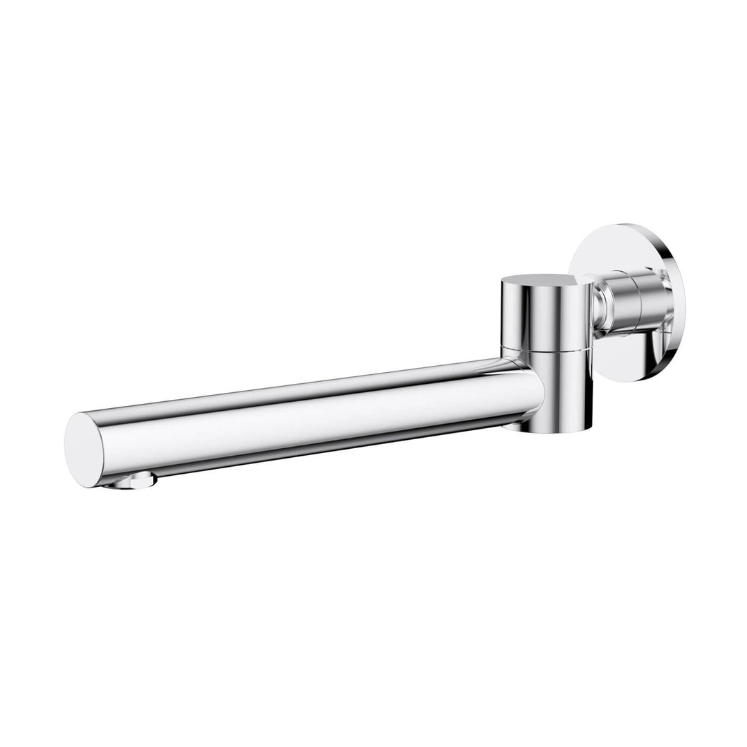 Leah Round Swivel Bath Spout 242mm