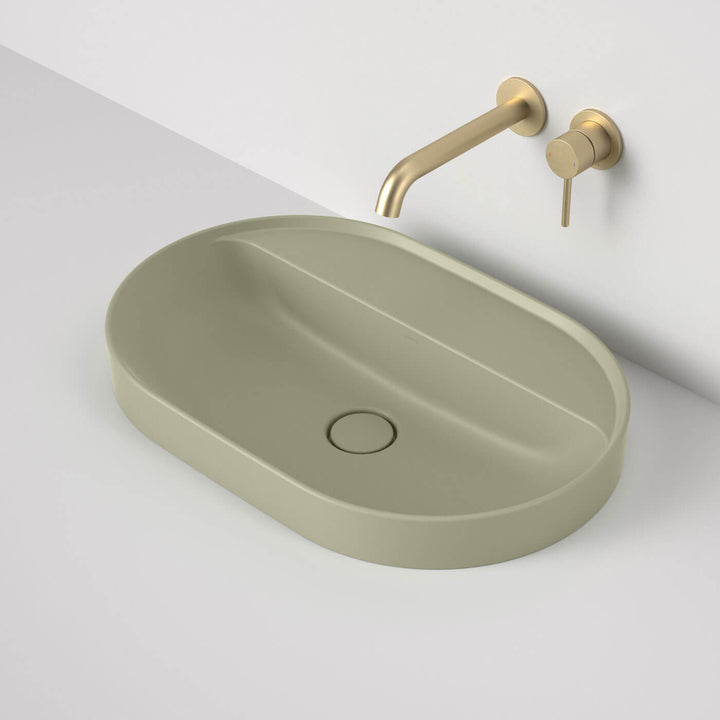 Liano II Oval Inset Basin 600x400mm