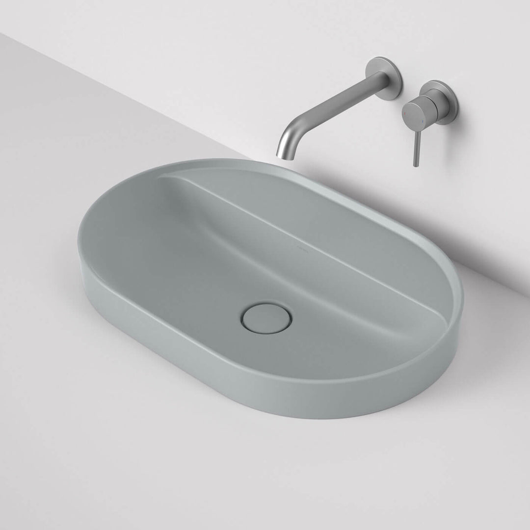 Liano II Oval Inset Basin 600x400mm