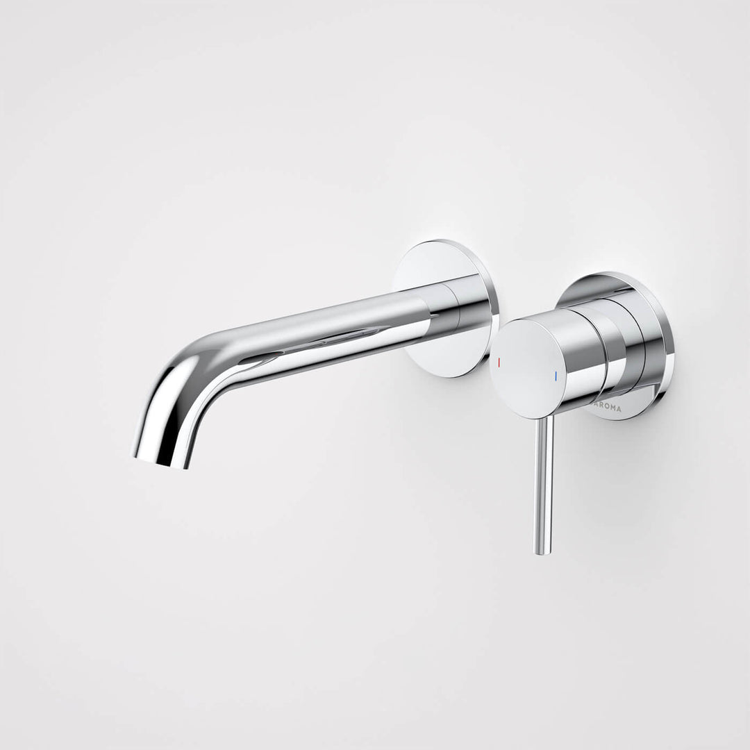 Liano II Round Wall Mixer Spout Set