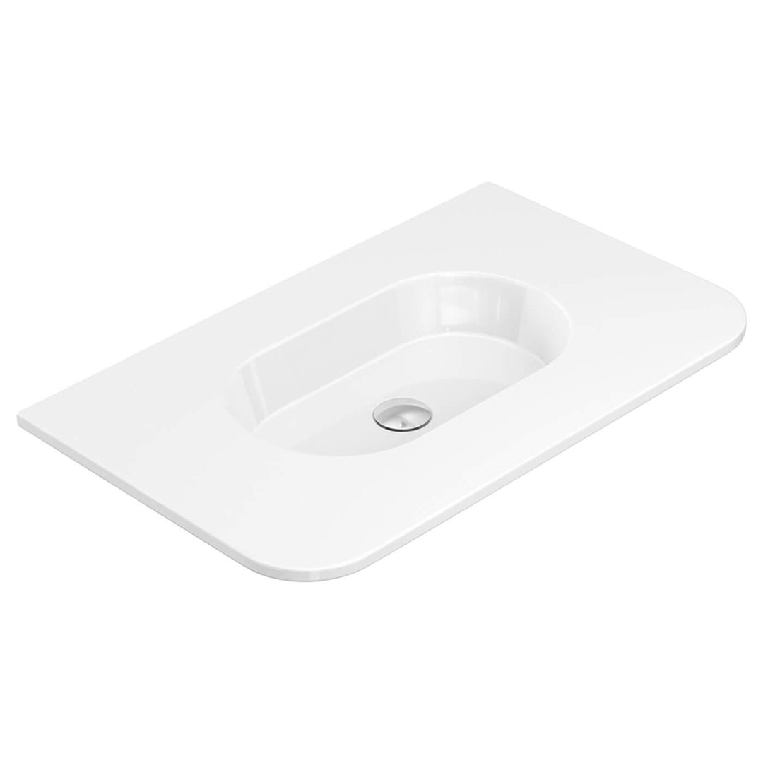 Lila Curved Ceramic Vanity Benchtop (750-1500mm)