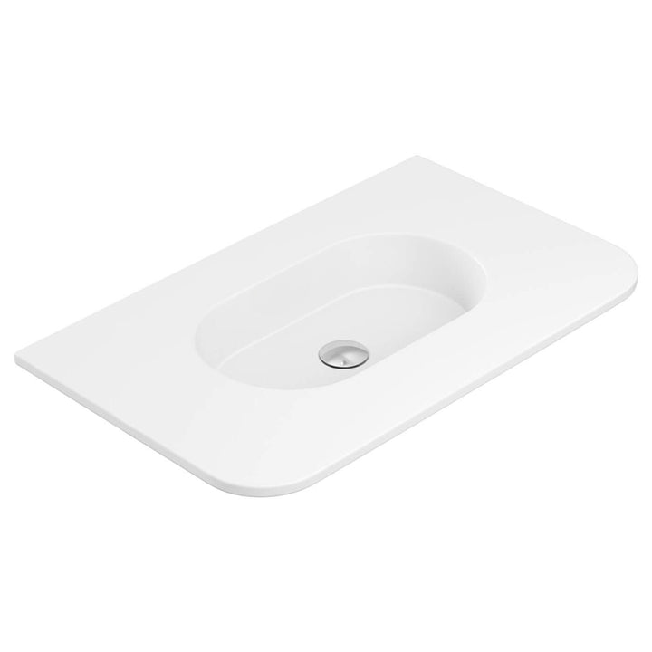 Lila Curved Ceramic Vanity Benchtop (750-1500mm)