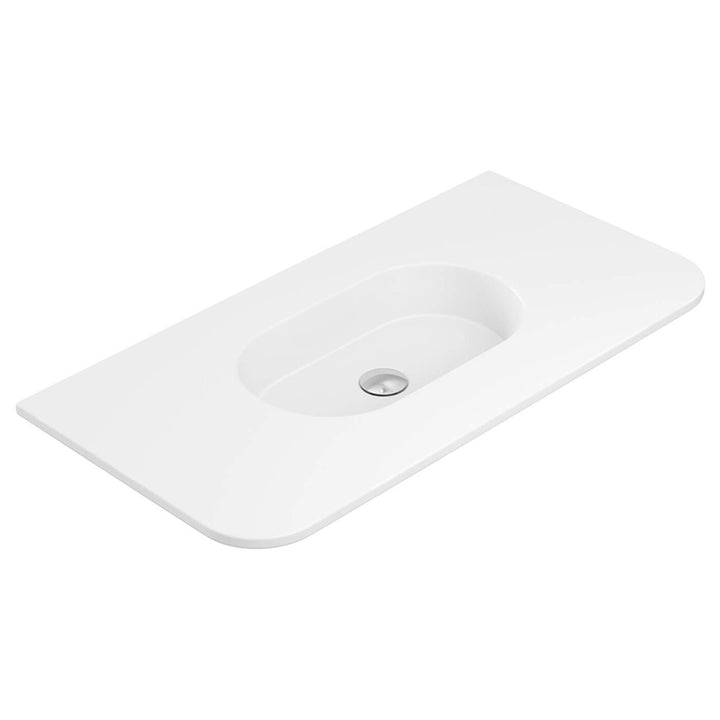 Lila Curved Ceramic Vanity Benchtop (750-1500mm)