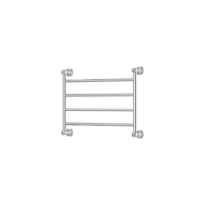 Lillian 4 Bar Heated Towel Rack 600x450mm