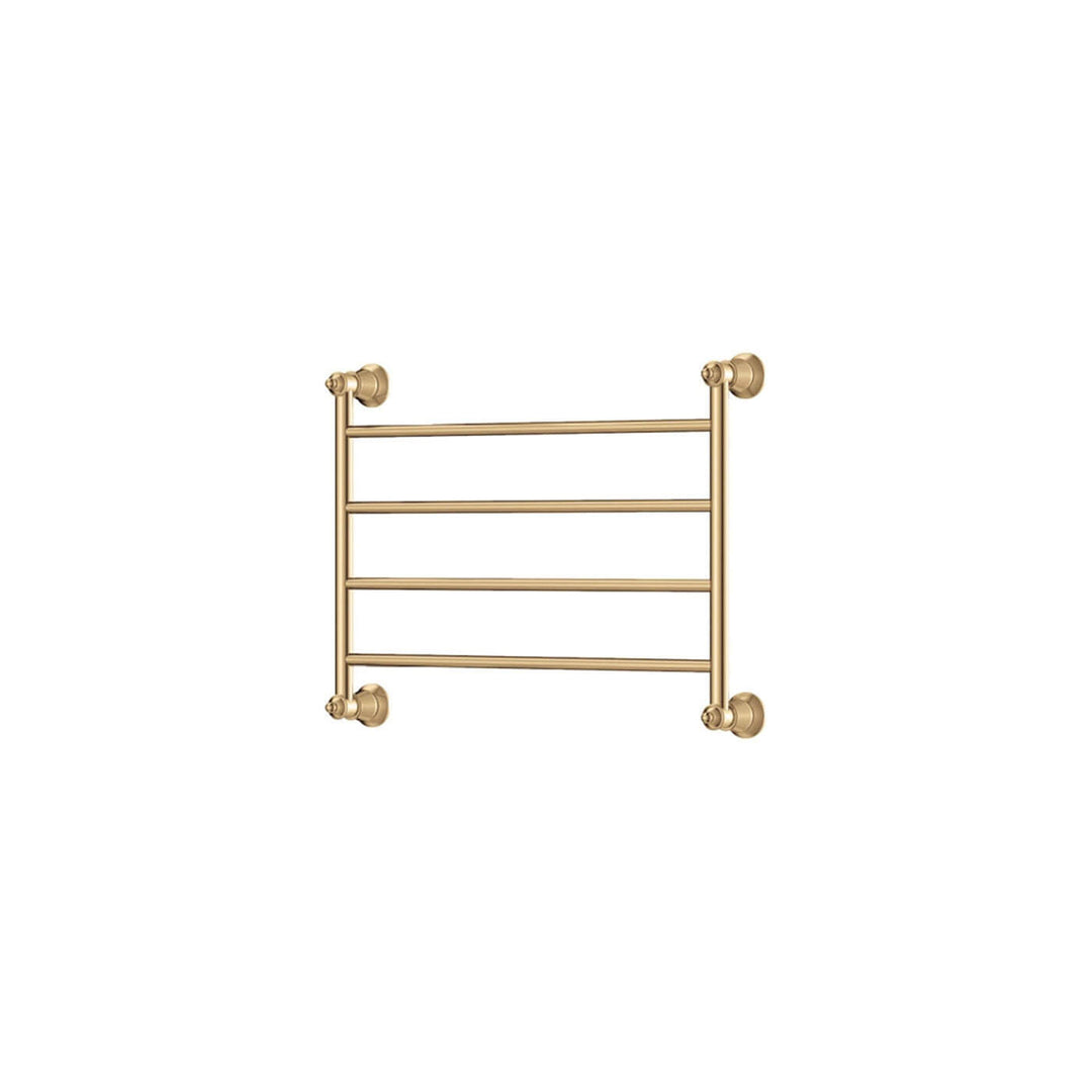 Lillian 4 Bar Heated Towel Rack 600x450mm