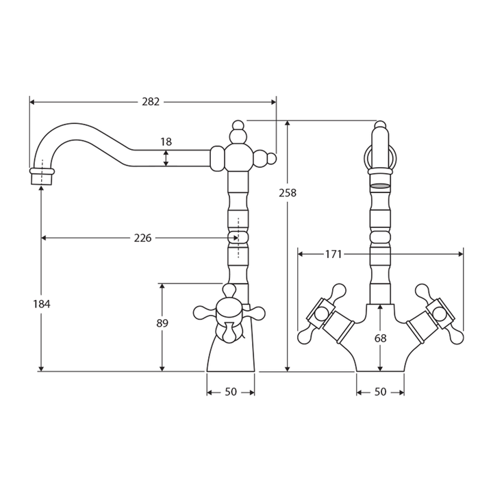 Lillian Hamptons Vintage High Rise Tap