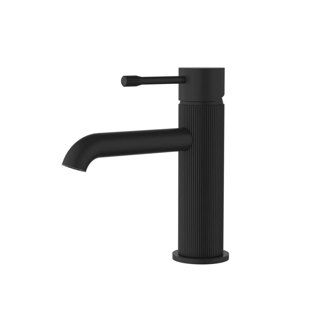 Linie Fluted Short Basin Mixer