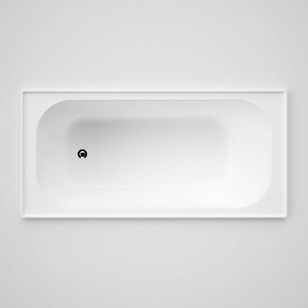 Luna Inset Tile Lip Acrylic Bathtub 1525-1675mm