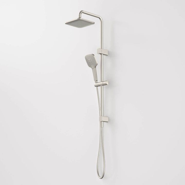 Luna Overhead Twin Shower Rail