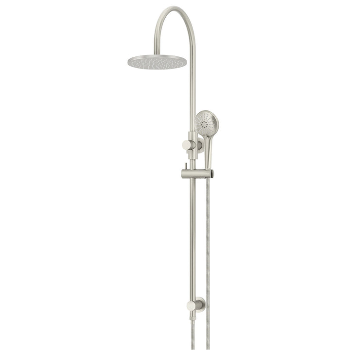 Meir Gooseneck 3-Function Handset Shower Rail