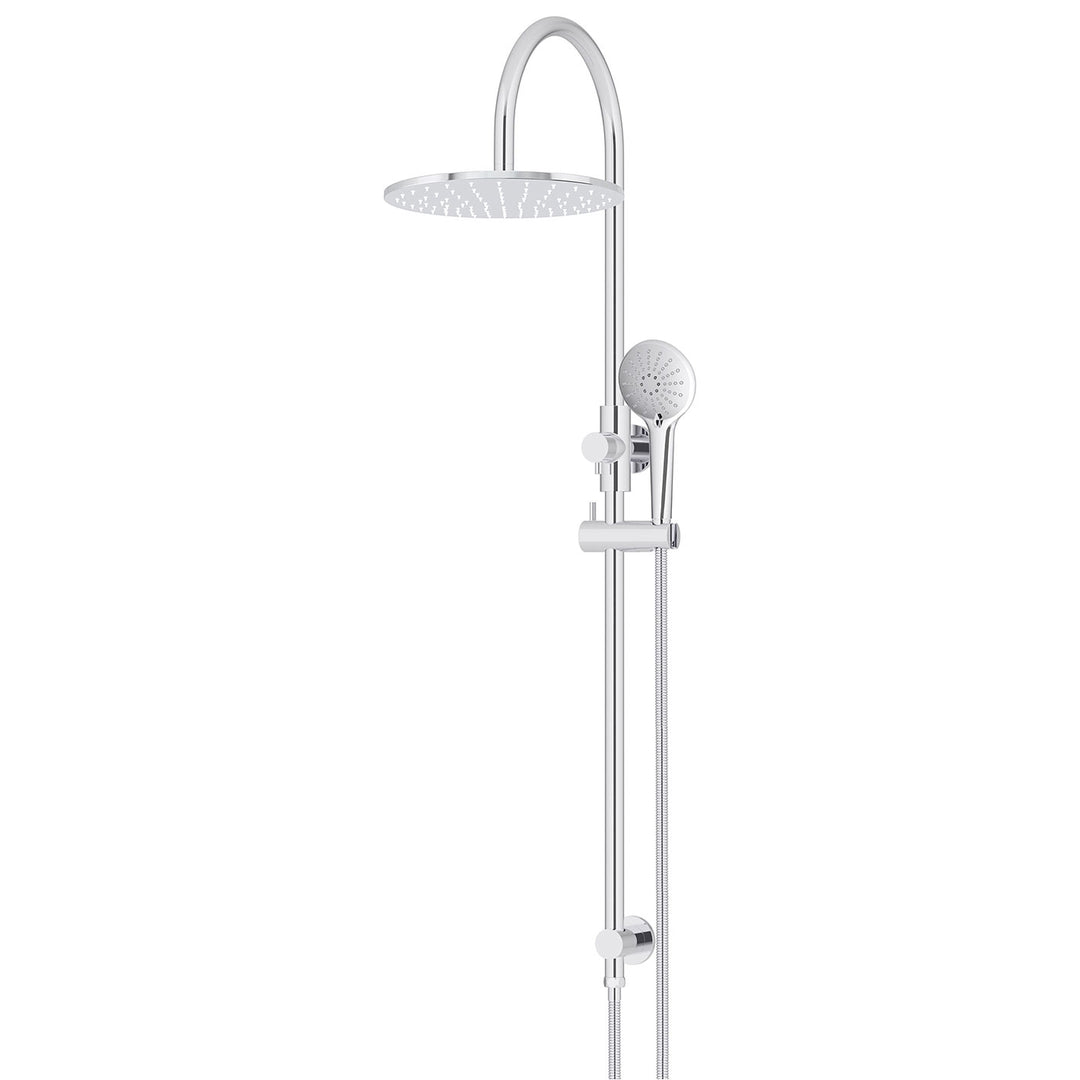 Meir Gooseneck 3-Function Handset Shower Rail