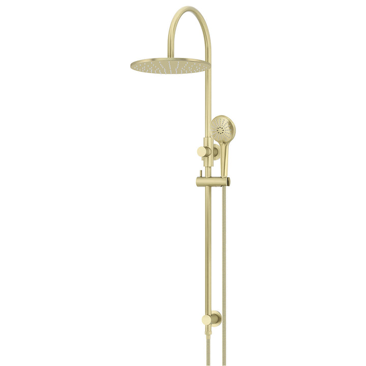 Meir Gooseneck 3-Function Handset Shower Rail