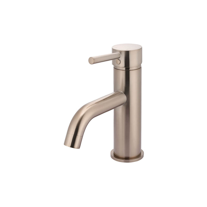 Meir Curved Short Basin Mixer