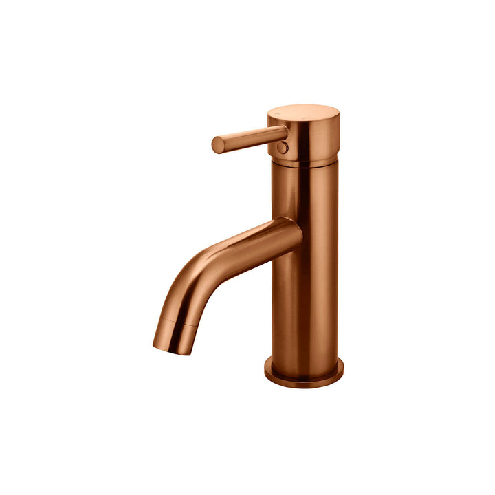 Meir Curved Short Basin Mixer