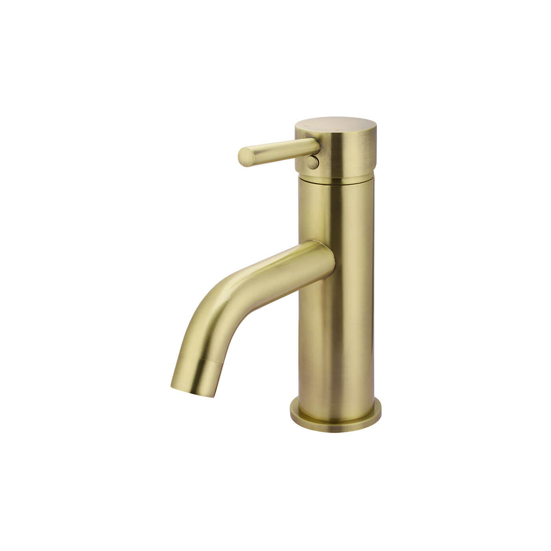 Meir Curved Short Basin Mixer