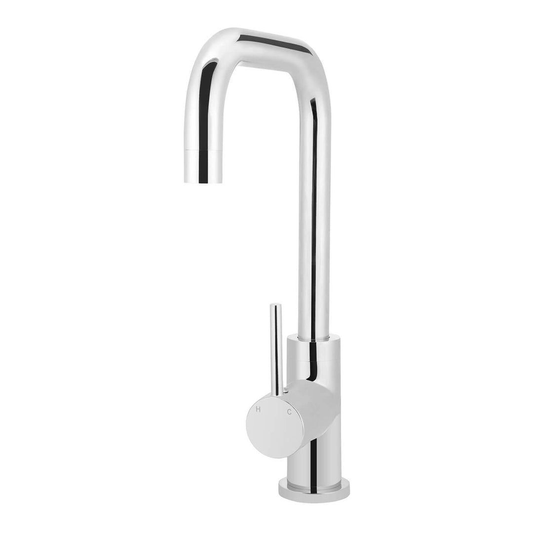 Meir Flat Top Gooseneck Sink Mixer