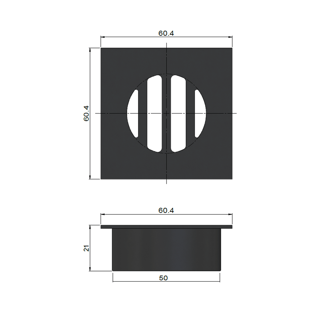 Meir Floor Waste 50mm Outlet