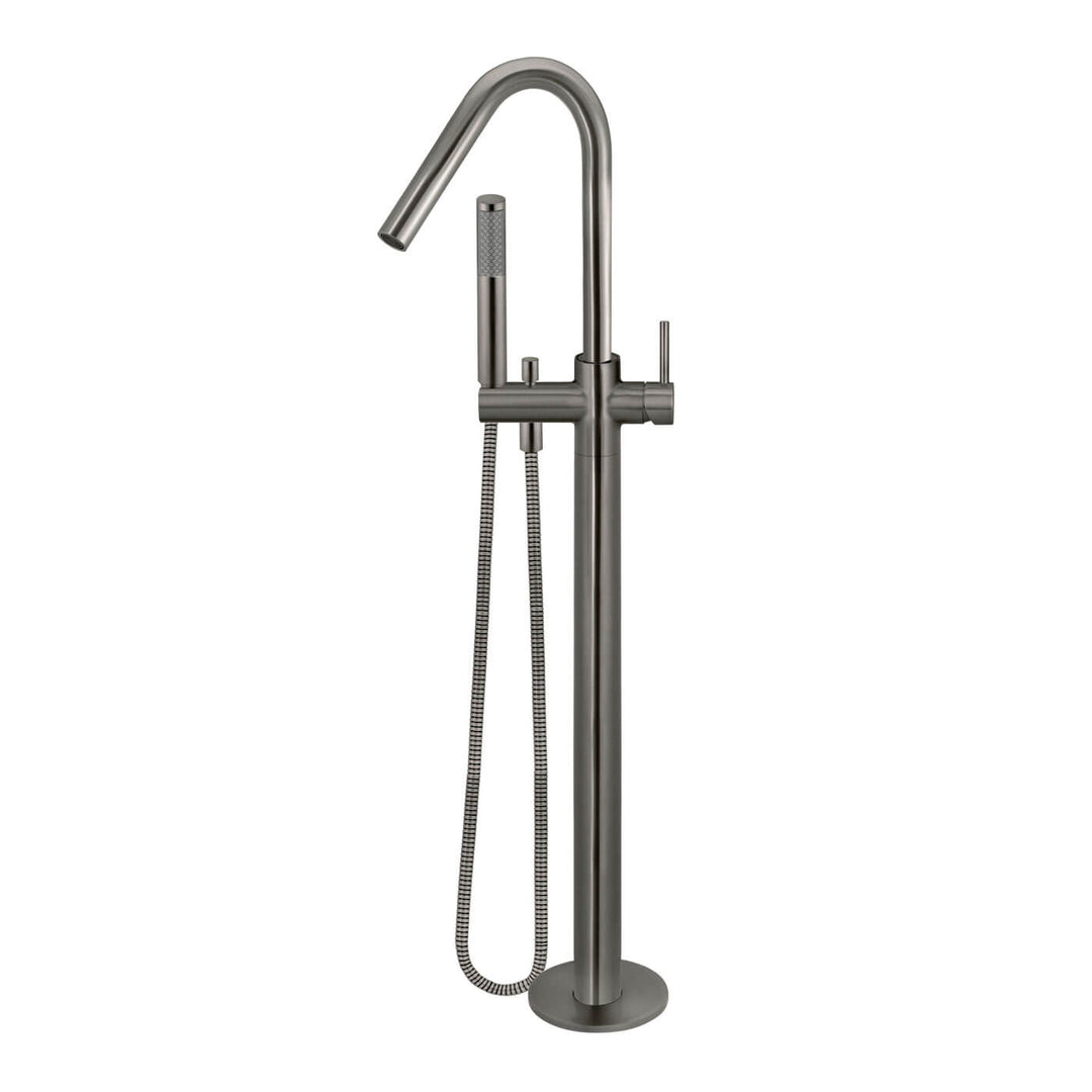 Meir Freestanding Pin Handle Bath Spout