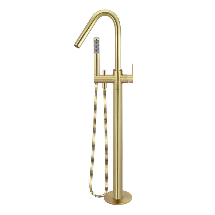 Meir Freestanding Paddle Handle Bath Spout