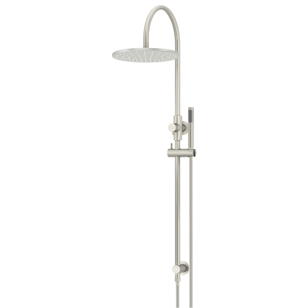 Meir Gooseneck Slim Handset Shower Rail