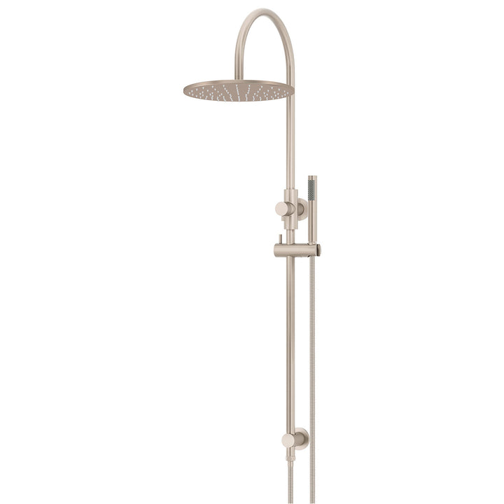 Meir Gooseneck Slim Handset Shower Rail