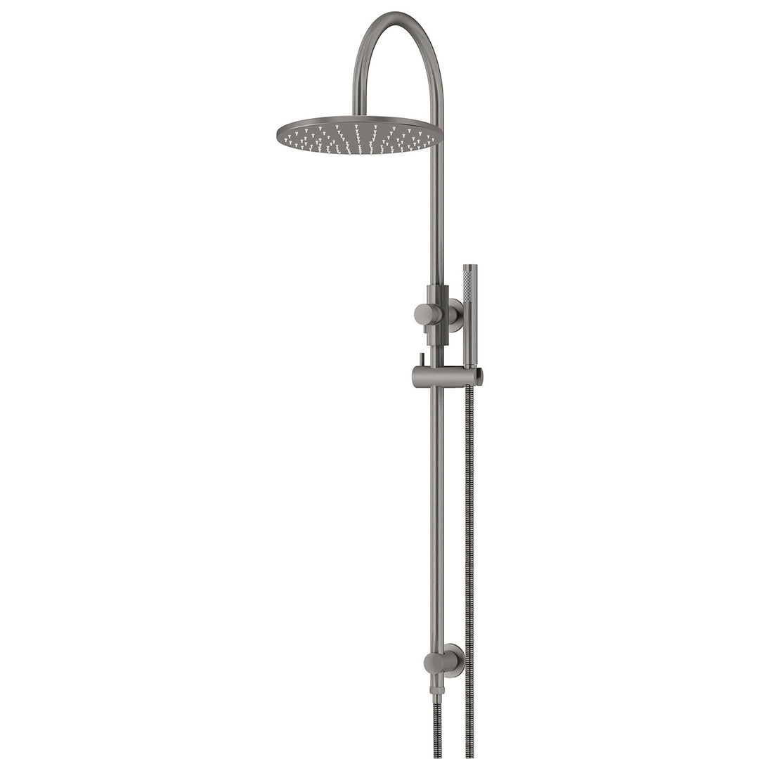 Meir Gooseneck Slim Handset Shower Rail