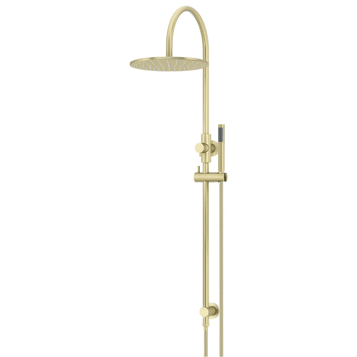 Meir Gooseneck Slim Handset Shower Rail