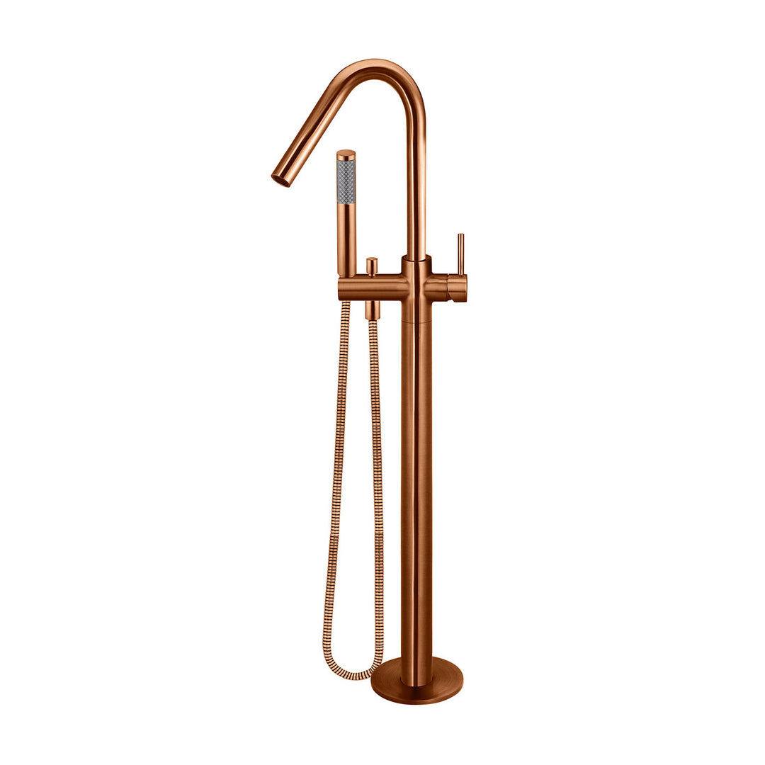 Meir Freestanding Pin Handle Bath Spout