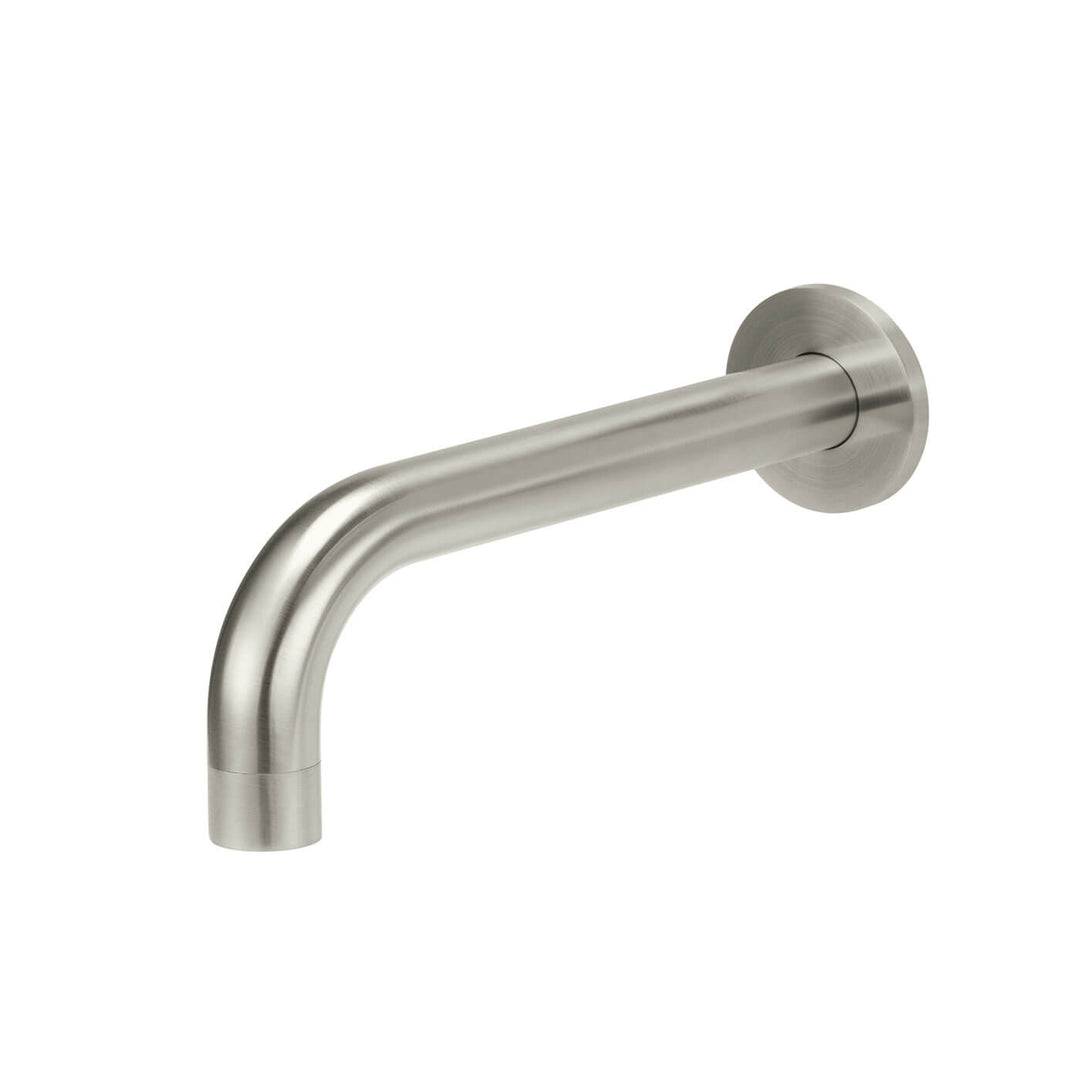 Meir Round Curved Wall Spout 200mm