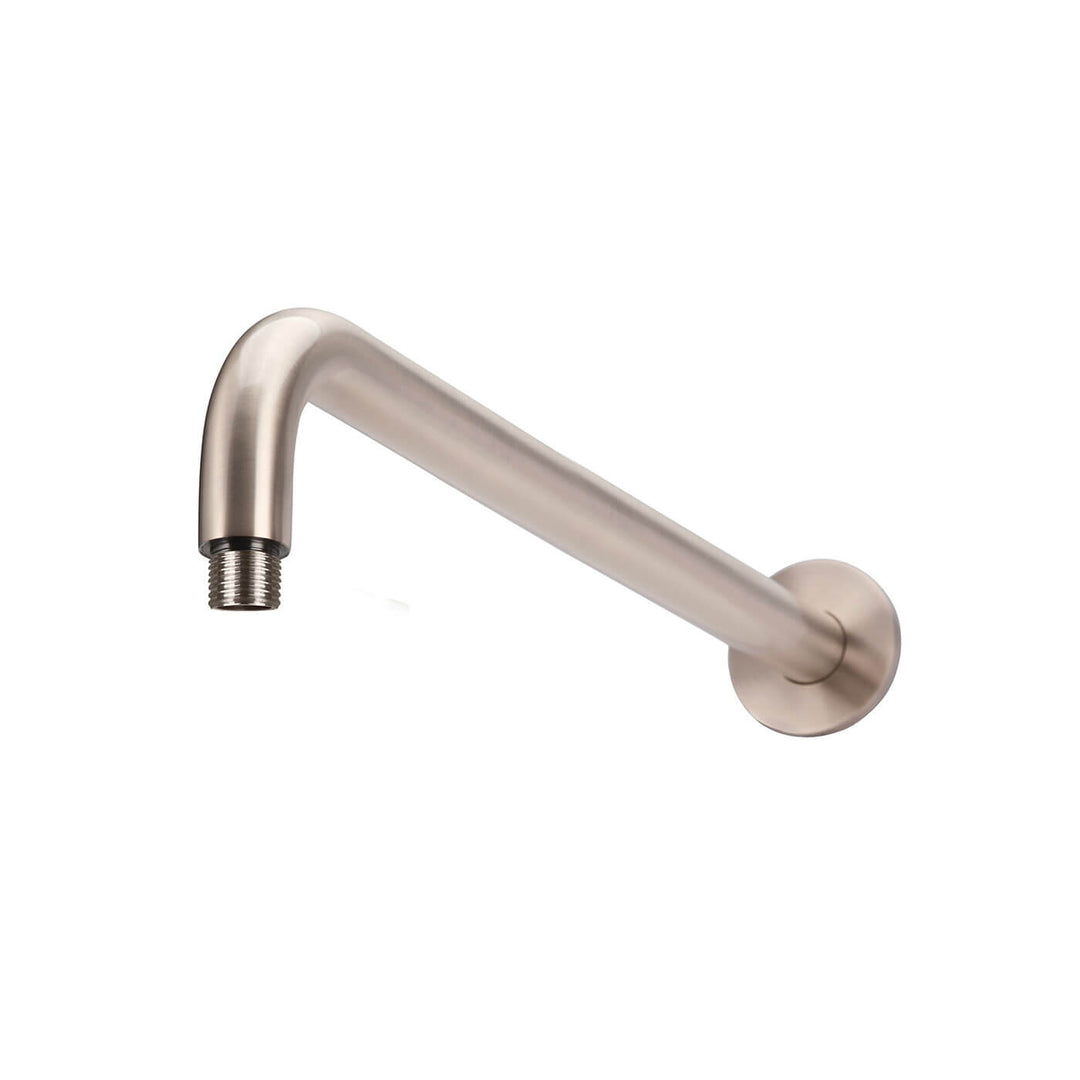 Meir Curved Horizontal Shower Arm 400mm