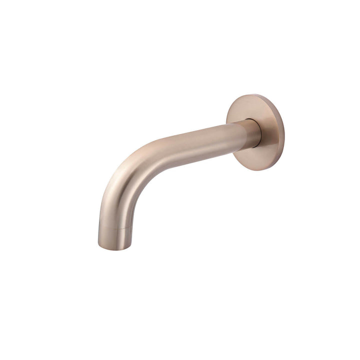 Meir Mini Curved Wall Spout 130mm