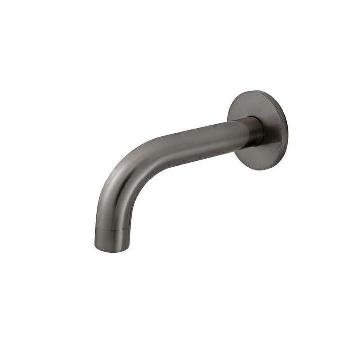 Meir Mini Curved Wall Spout 130mm