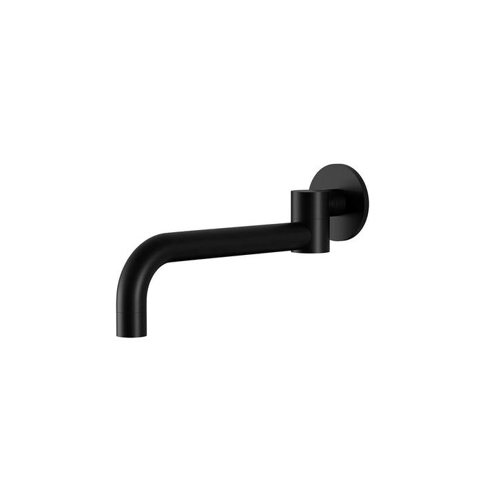 Meir Swivel Curved Wall Spout 250mm