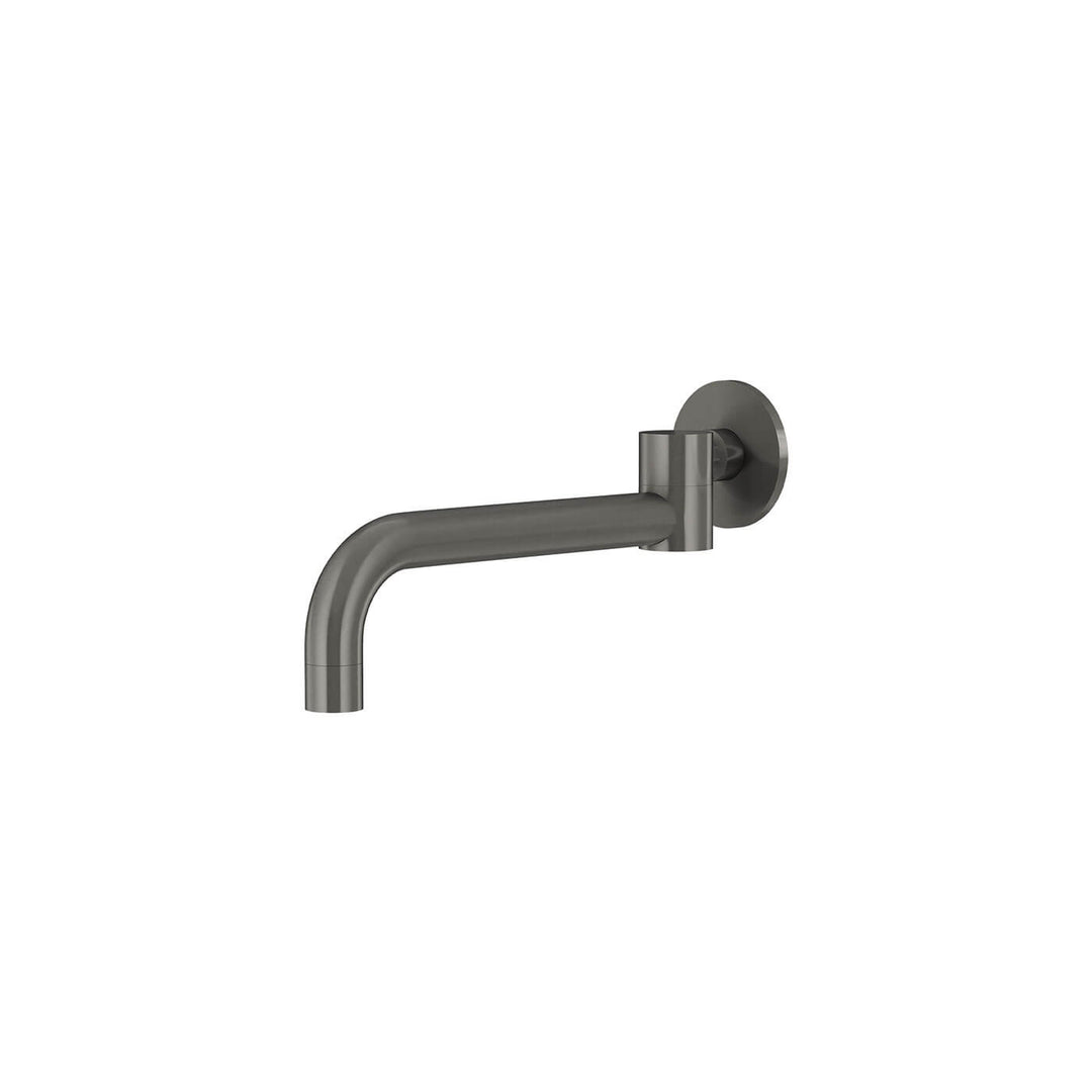 Meir Swivel Curved Wall Spout 250mm