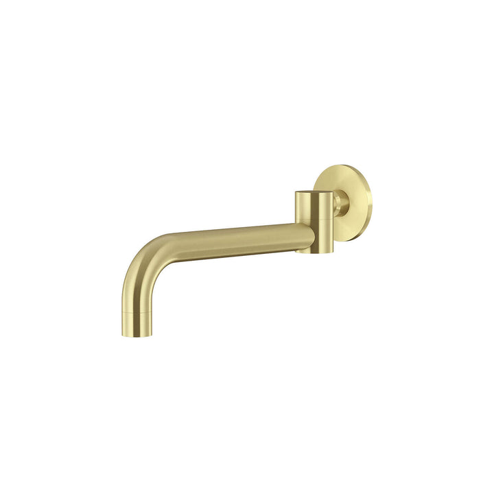 Meir Swivel Curved Wall Spout 250mm