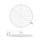 Eli Thick Round Shower Head 200/250mm