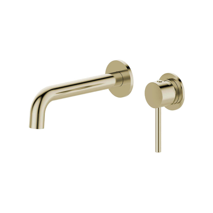 Morgan Curved Wall Mixer Spout and Mixer Set