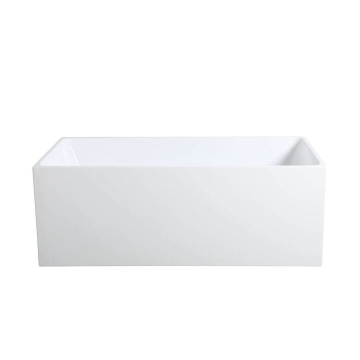 Multi-Fit Square Freestanding Bathtub 1400-1700mm