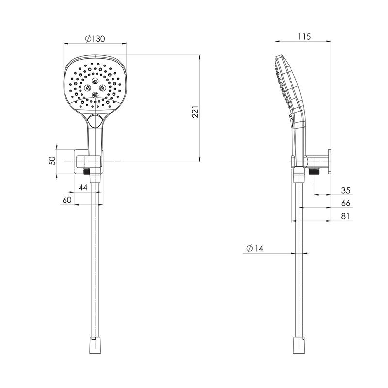 Nuage Hand Shower Handset